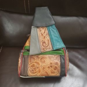 Women Leather bag one size